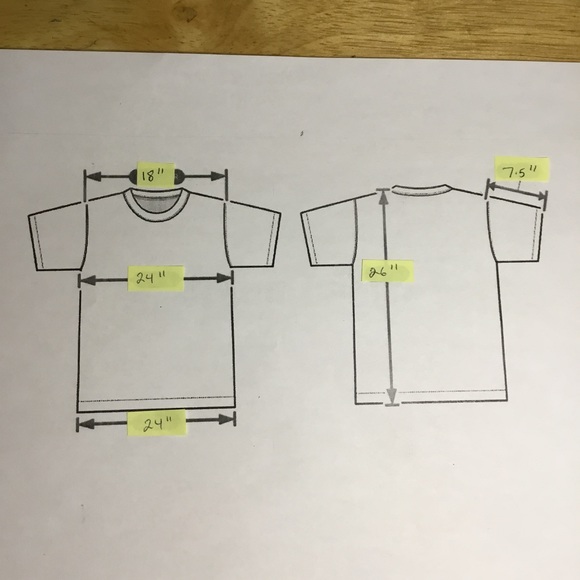 Just My Size T-Shirt 3X Royal Blue - Picture 4 of 4